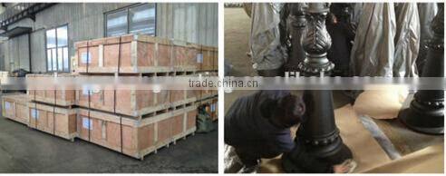 High quality sales well cast aluminum girl statue