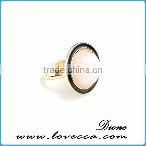 Cheap Fashion Wholesale Trendy Ladies Fashion Natural Gemstone Ring