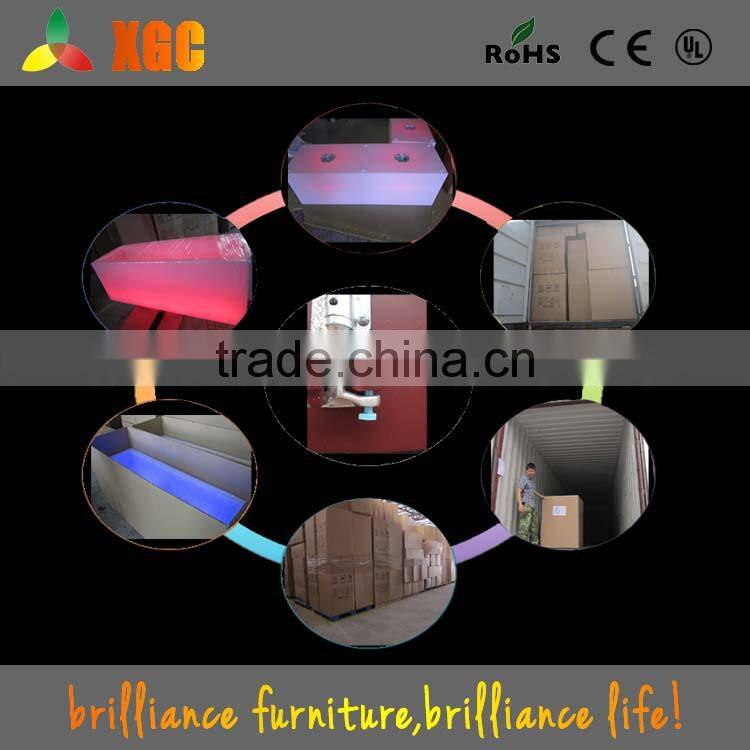 LED lighting pillar candle, glowing pillar design, led illuminated square pillar design