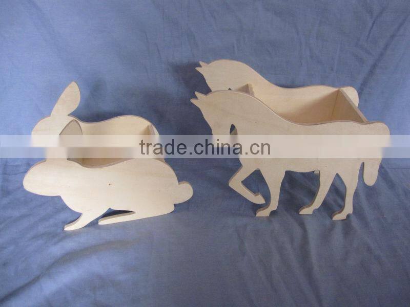 cute carved wooden craft animals wholesale