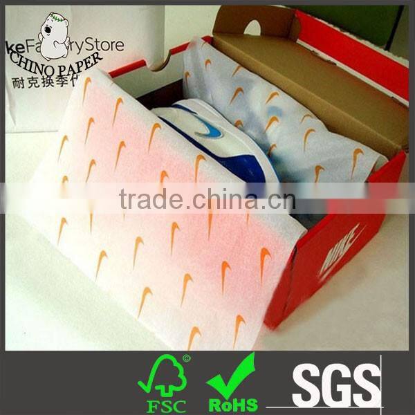 Pure color pink tissue paper wrap gifts