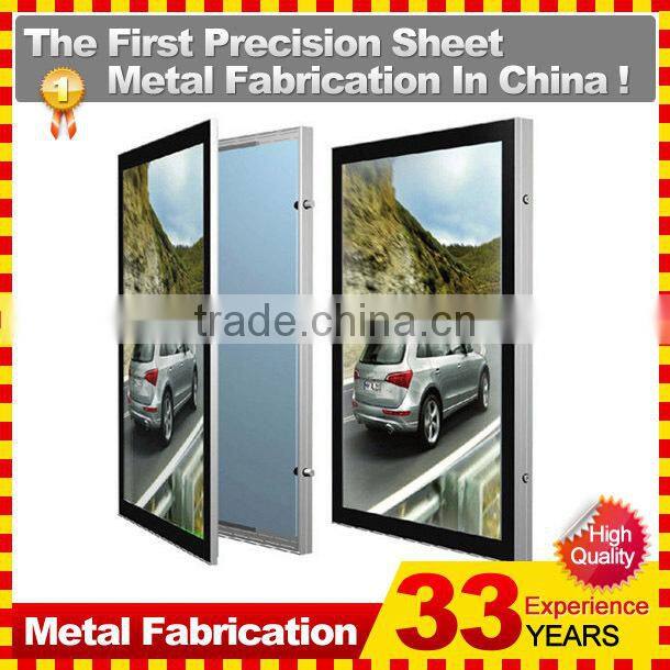 1800*1200 mm aluminum frame subway light box