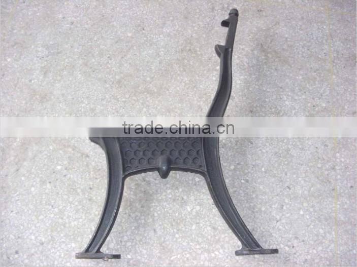decorative garben bench leg,Metal bench brackets,Iron casting metal legs