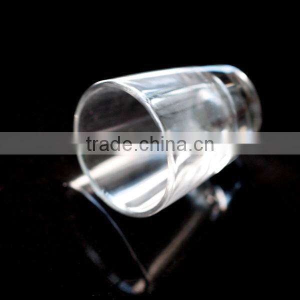 2014 Newest Machine Pressed And Clear Drinking Glass Cups