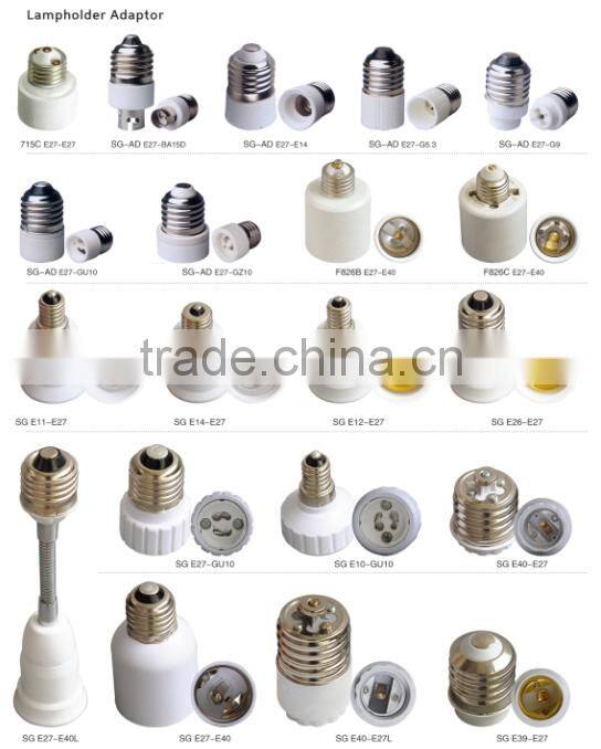 e26 to e27 lamp holder fitting adapter
