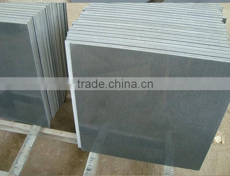 Black basalt,andesite,lava stone with polished surface