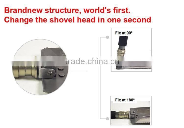 Car Tool Equipment/ Car Tuning Kit/Multifunction Folding Survival Shovel