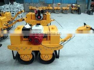 Double Drums Road Roller with gasoline engine made in china