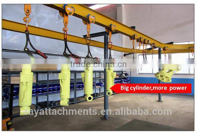 excavator hydraulic scrap handling equipment grab