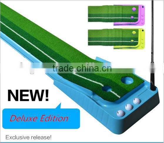 Non-toxic EVA foam rubber putting greens custom designed for golf for promotion