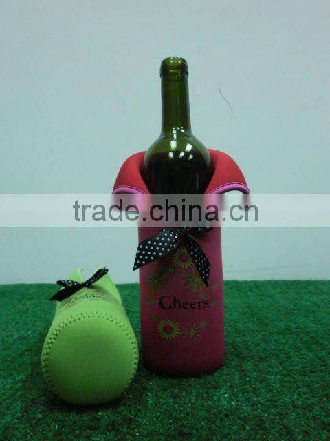 2014 New fashion Hot sell ! promotional wine bottle cooler and wine bags