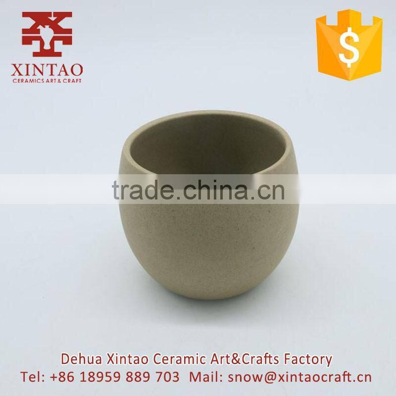 Wholesale Bowl Shape Flower Pot Ceramic Pot For Home Decor Office Succulents