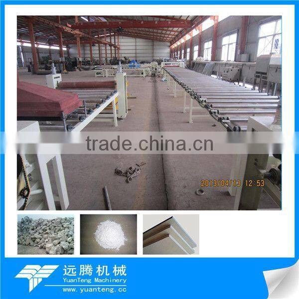 high efficiency multi-functional gypsum board laminating machine