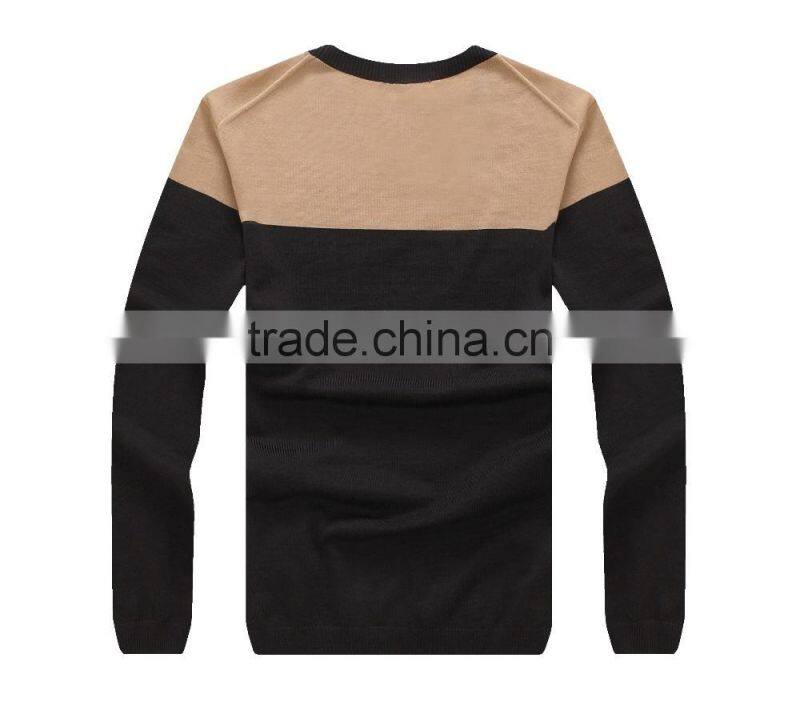 Men's fine quality knitwear two colors sweater