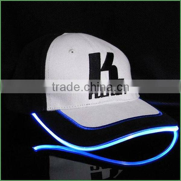 camouflage led cap solar led light cap with embroidery