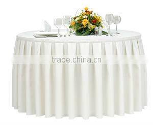 3m ,4m , 5m , 6m ,7.5m Length x75cm Height shiny beautiful ice silk with swag table skirt