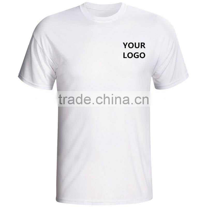Custom blank white t shirt men