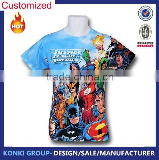 Custom Design sublimation t shirt wholesale China