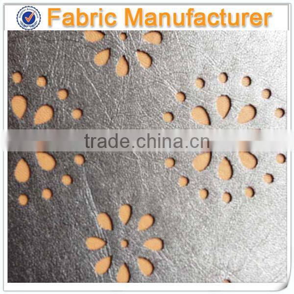 Shaoxing cicheng make-to-order artificial leather pu pu leather stock lot jeans pu leather labels