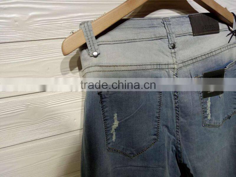 GZY Mens new style boys pants bulk wholesale jeans jacket men denim