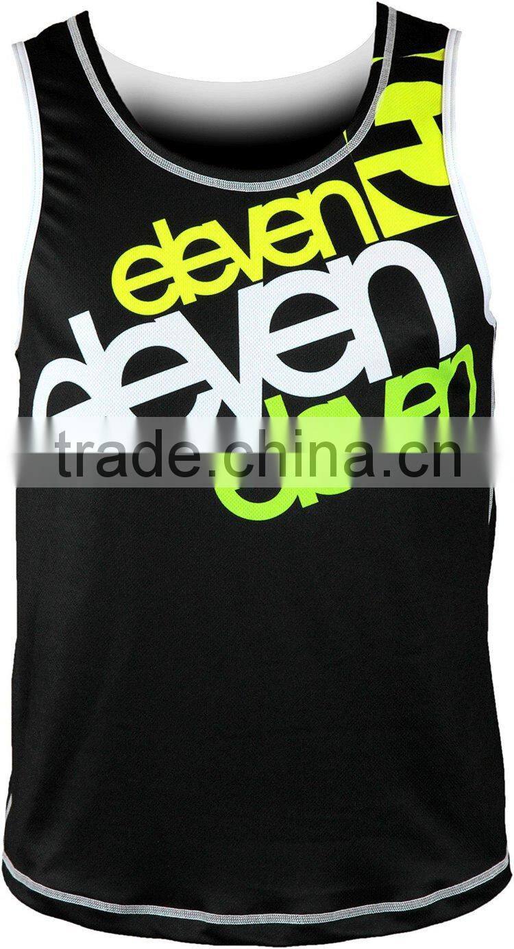 Male and Female cut custom sublimated running singlet, Soft and Breathable Singlets