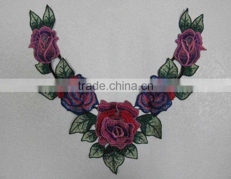 multicolor crochet neck lace designs