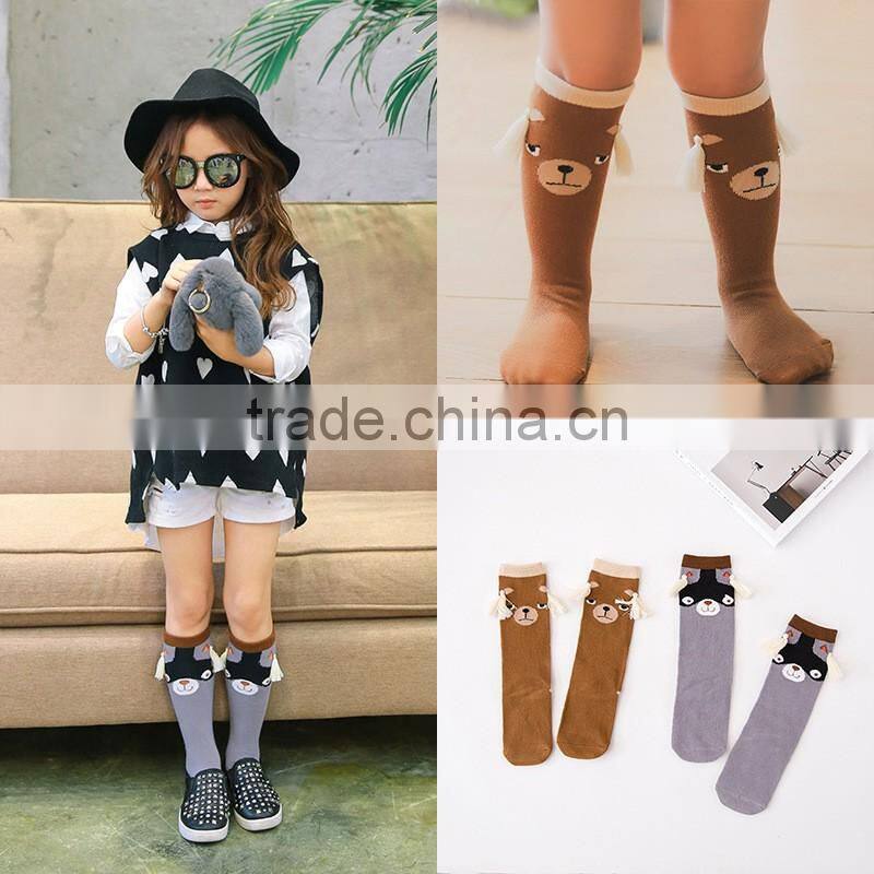 SK1025 Children socks wholesale 2017 cute tassels baby socks