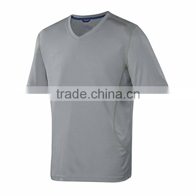 Best Price Cotton Plain V Neck T Shirts Men Blank Tshirt anti- fatigue t shirt From China Manufacturer