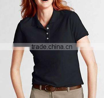 WOMEN'S BLANK POLO SHIRT