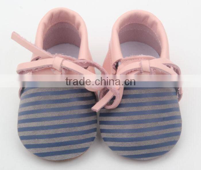 Funny shoes popular wholesale ODM prints baby moccasins