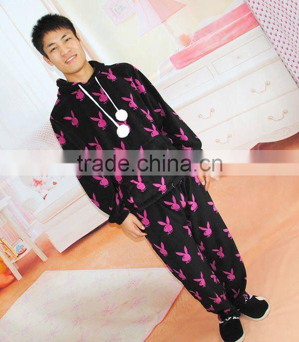 100% Coral fleece suit/bathrobe/sleepwear