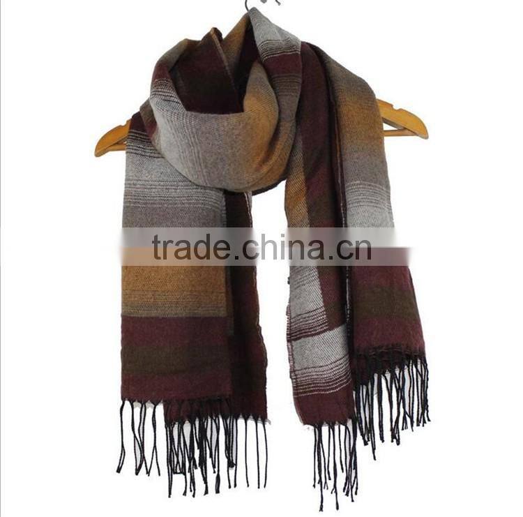 7 Colors Fashion Hot Sale Classic Blanket Oversize Wholesale Grandient Pashmina scarf