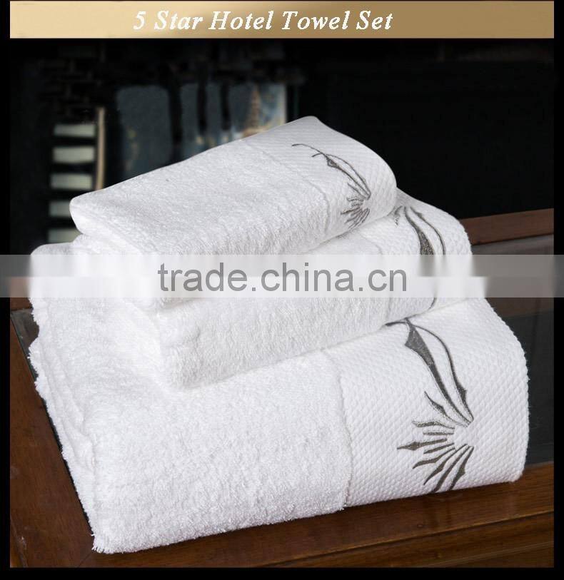 Hotel bath towel for bathroom 5 star 100% cotton