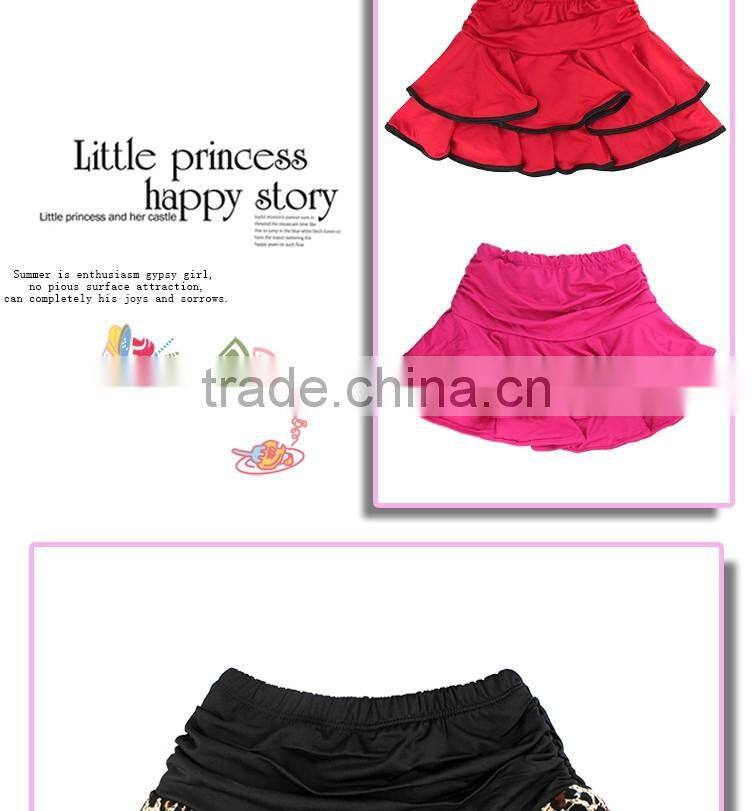 2016 New Girl Kids Ballroom Practicing Dancing Skirt Child Sexy Latin Dance Skirt