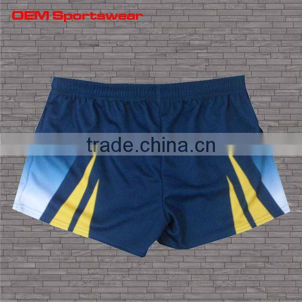 Free design sublimated men's soccer shorts