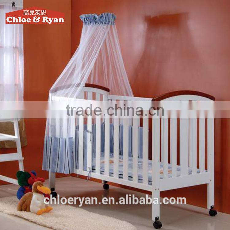 Metal and MDF Material and Crib Type Electric Swing Music Baby Cradle/Crib/Cot