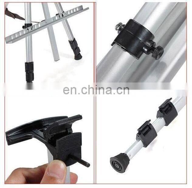 Silver or Black Aluminum alloy Finish Tripod Easel