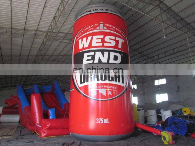 Custom inflatable wine bottle giant inflatable advertising beer bottle