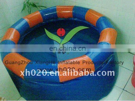 Round inflatable swimming pool for kids