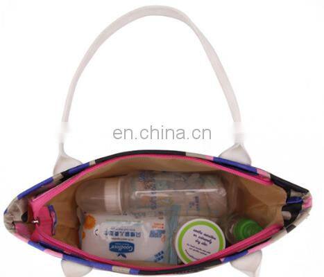 Wholesale fashion cooler bag polyester printing lunch bag from factory