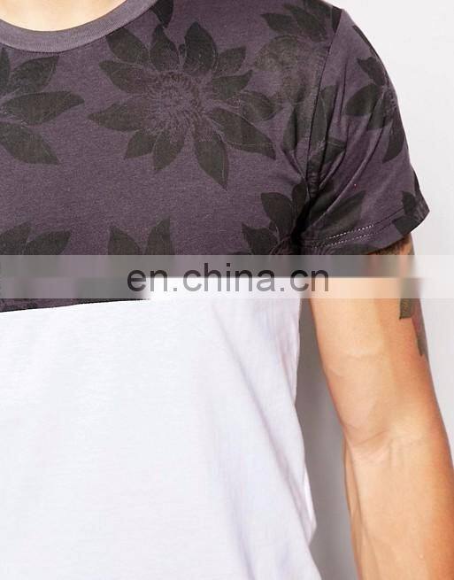 100% Cotton Customized o neck men t-shirt wholesale
