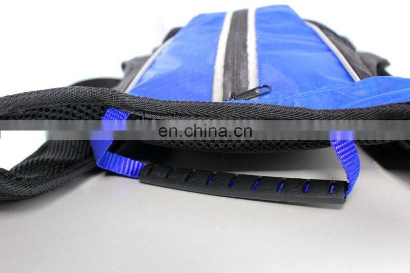 New Arrival LED Flashing Canvas Backpack flashing backpack flashing strips for school bags