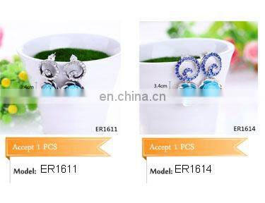 Handmade Jewelry Antique Silver Earring Dream Catcher Charm Drop Earring fr Women