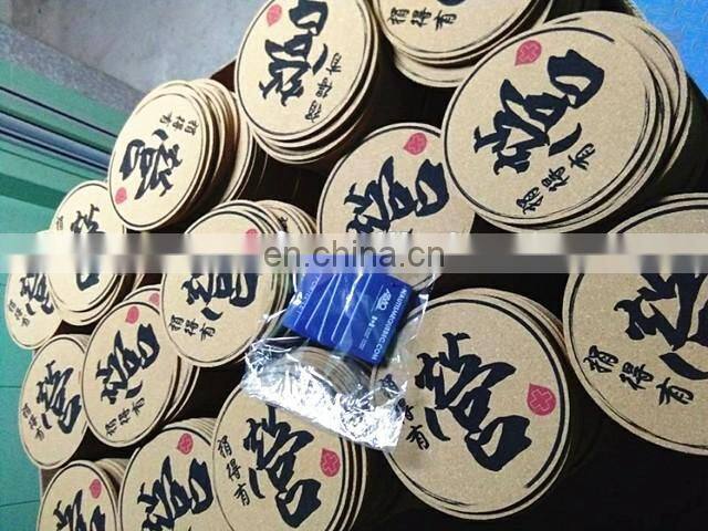 Home decoration souvenirs cup cork coaster wholesale