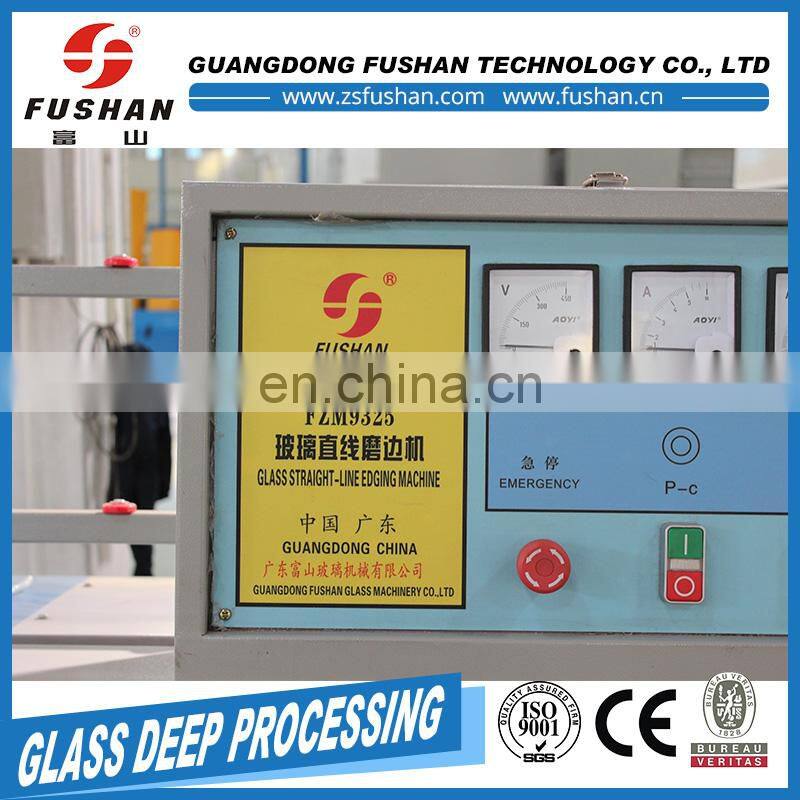 China Supplier 9 spindles glass edger machine with cheapest price