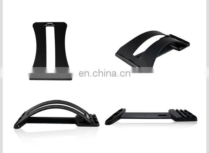 Flat magic back support with NBR pad ,plastic back support ,lumbar back support