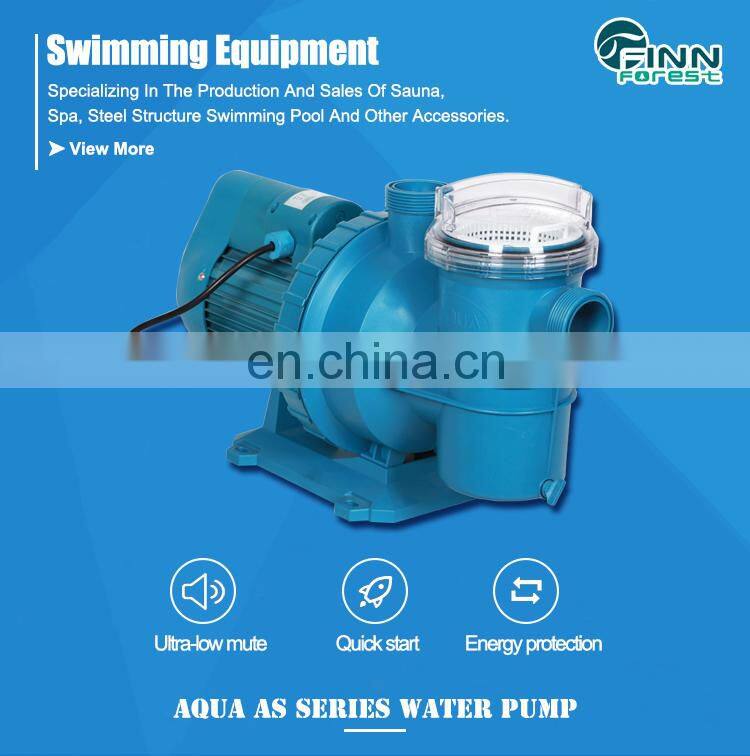 1HP Pump Above Ground Swimming Pool Filter 220v Electric Swimming Pool Filter Pump