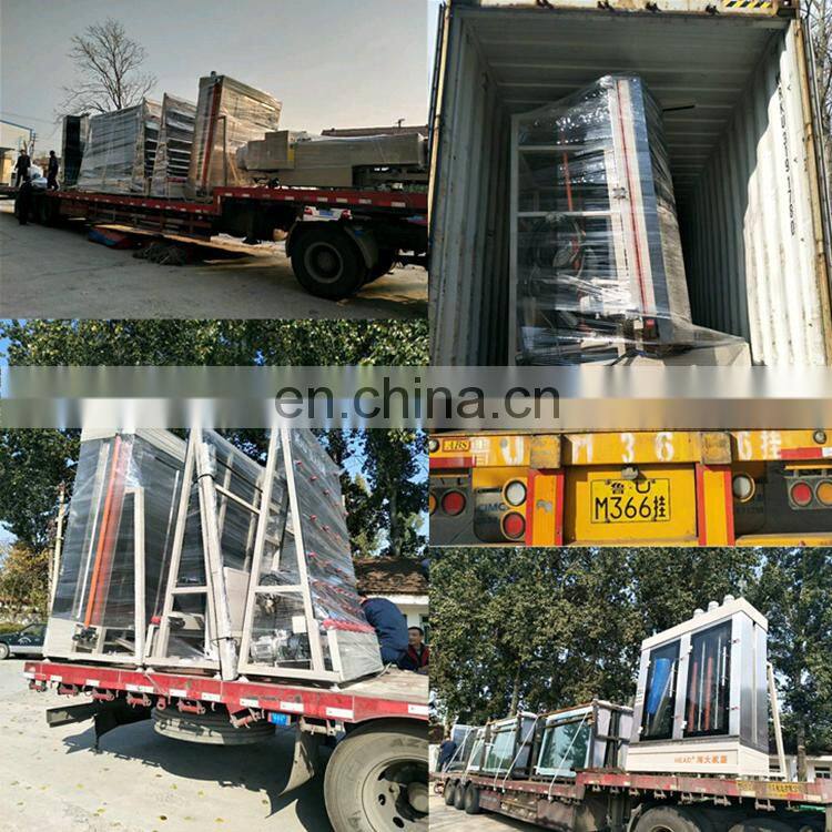 VGM2500 Trade Assurance Vertical Automatic Insulating Glass Making Washing And Drying Machine