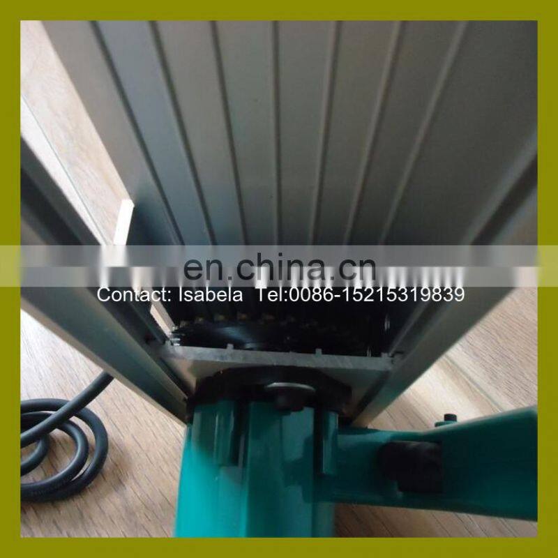 Electric portable manual corner cleaning tool for PVC UPVC window door production