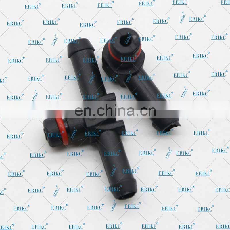 ERIKC E1024074 Return Oil Backflow Joint Pipe L type for Denso Diesel Common Rail Fuel Injector Plastic Connector 10pcs/bag